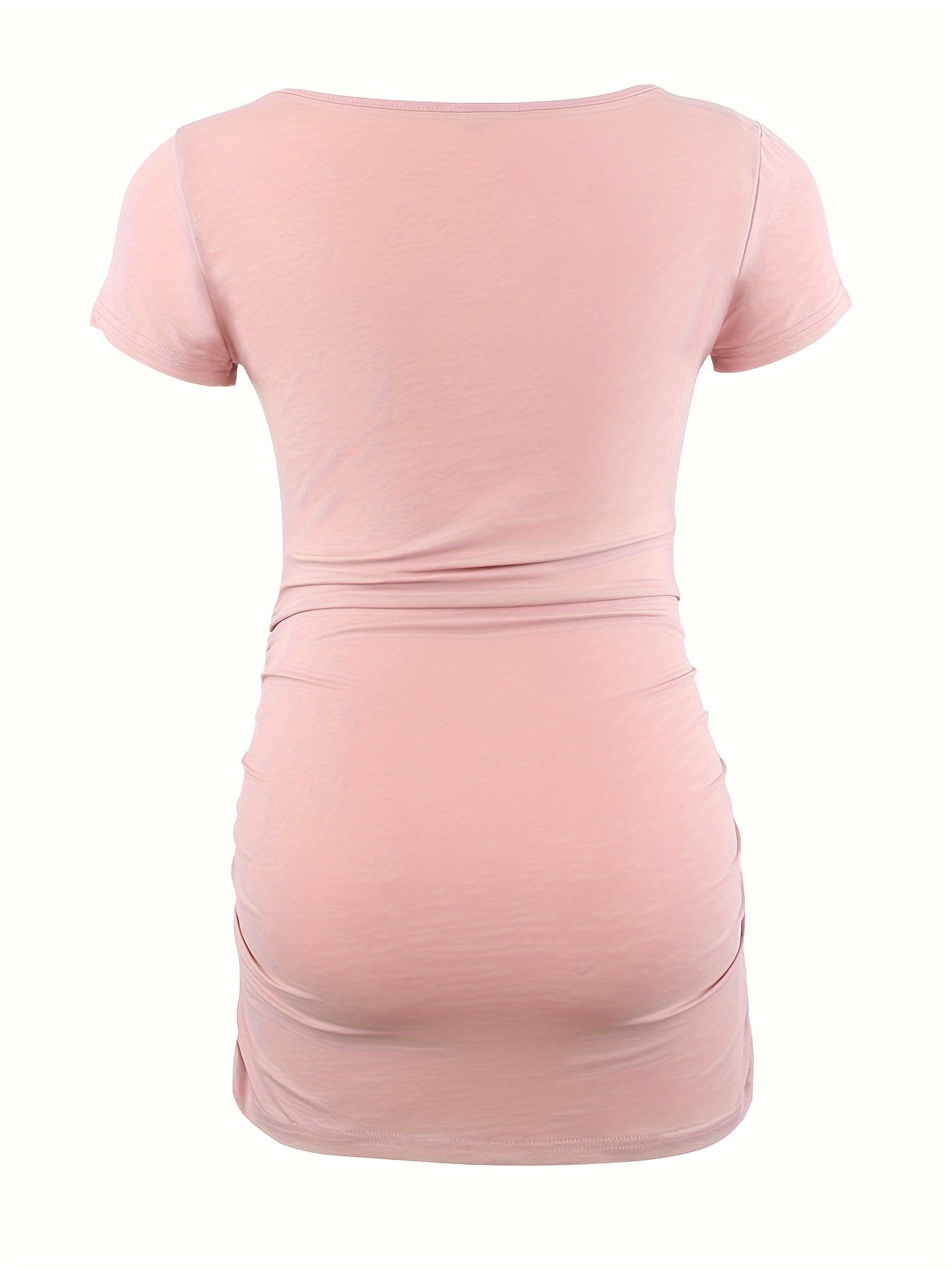 Set of 4 Short Sleeve Maternity Tops for Expecting Mothers
