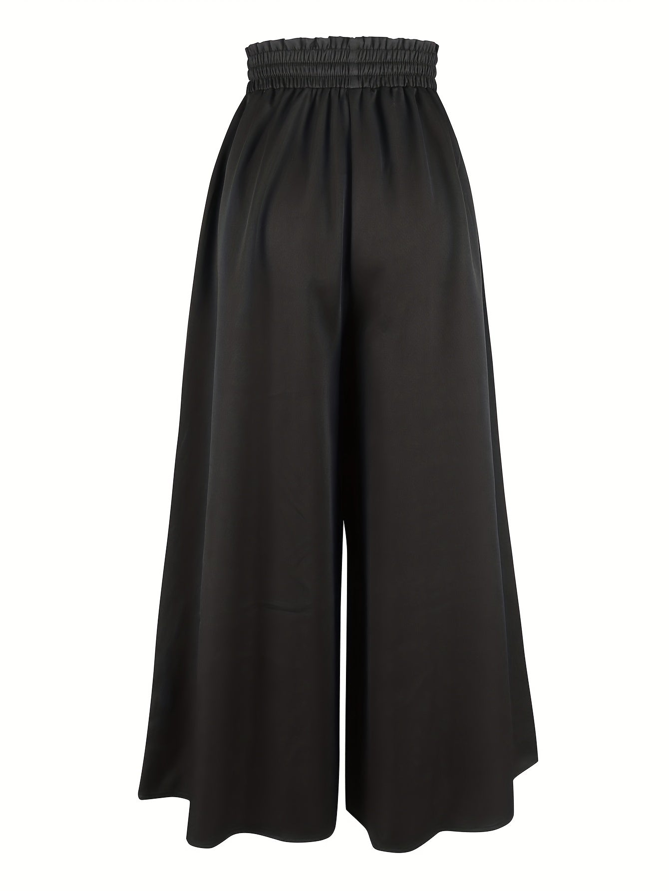 Temperament Commuter Style Loose Drapey Pants With Wide Leg Pants Seasonal Wear Women Drapey High Waist Casual Pants Women'S Elegant Casual Pants