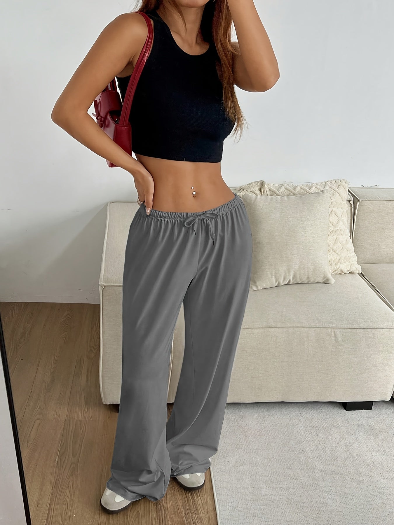 Simple, Soft And Comfortable Sweatpants, Loose Pants, New Must-haves