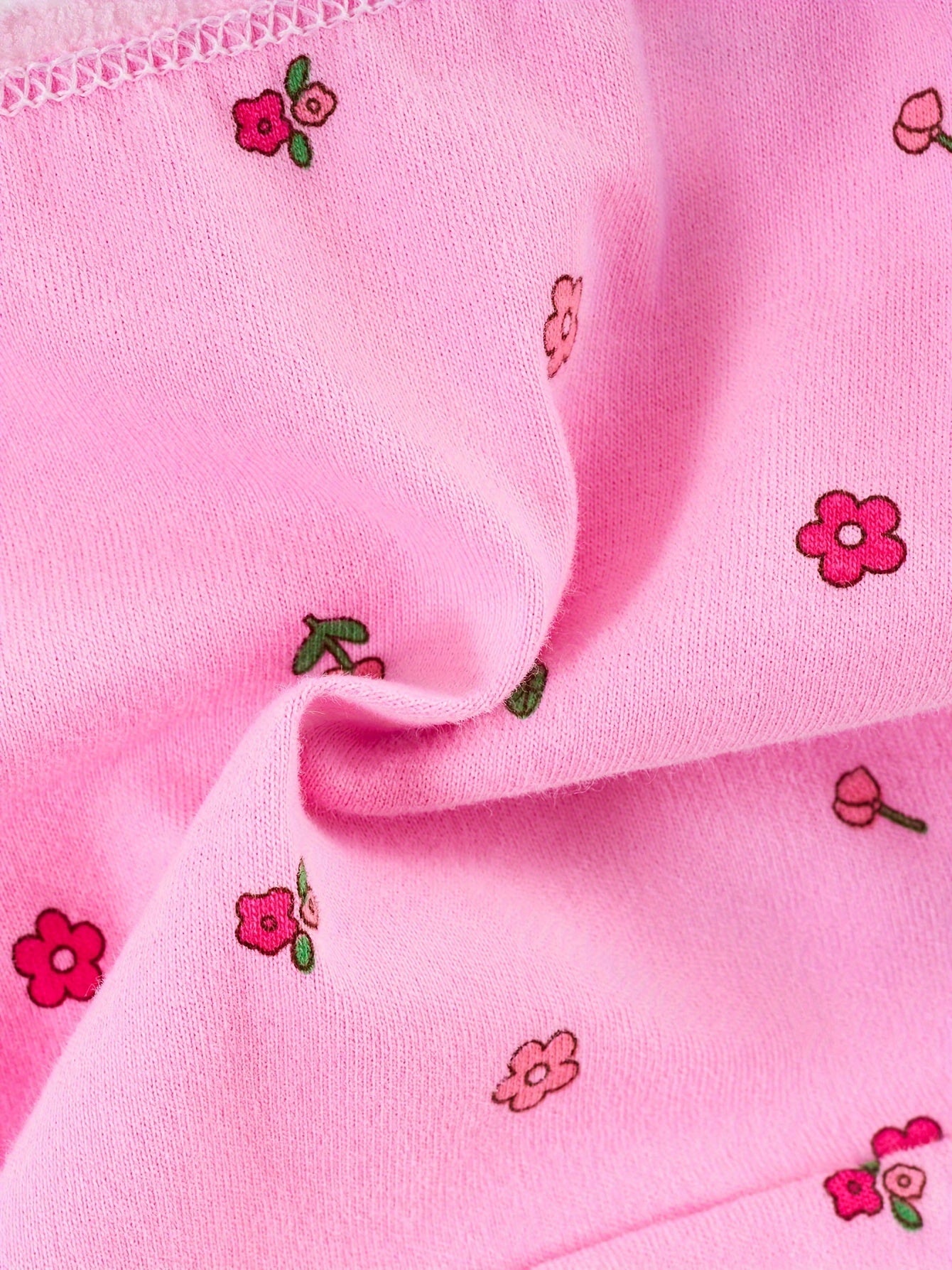 Random 8pcs: Cute Floral Printed Tri-Shorts for Little Girls - Soft, Stretchy, And Perfect for All Seasons