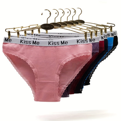 18 Pairs of Women's Lace Thong Panties for Spring and Summer, Randomly Assorted