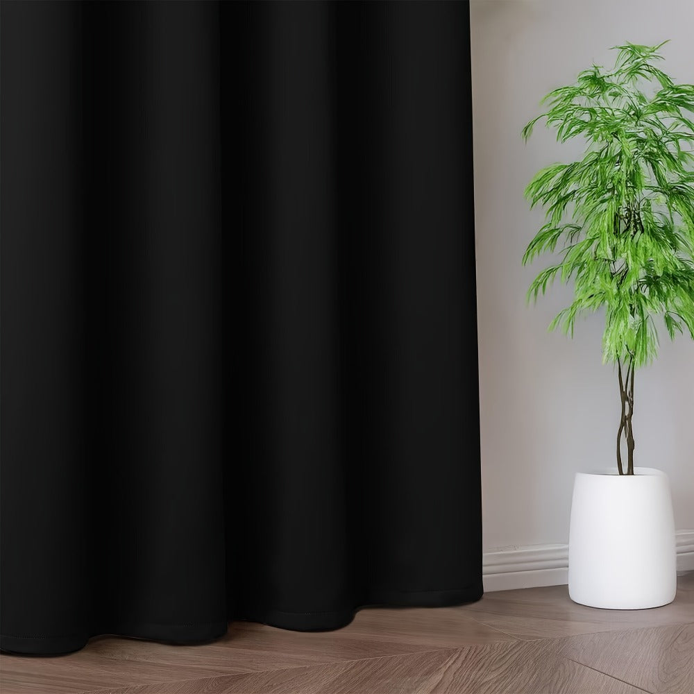 Blackout Curtain Panels - Thermal Lining and Grommet Top