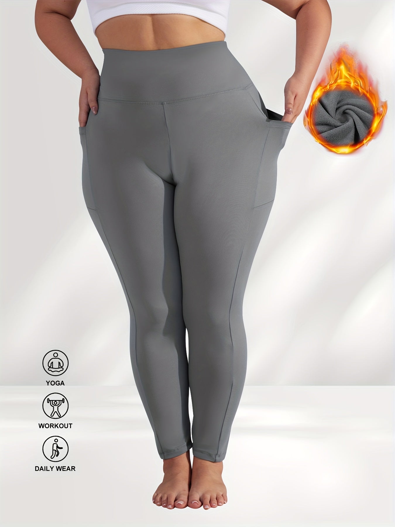 Women's Black Leggings - product view 20