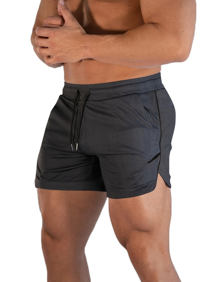 Men's Gym Workout Shorts Running Lightweight Athletic Short Pants Bodybuilding Training