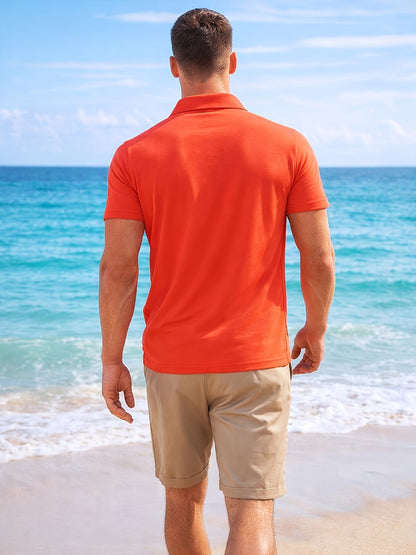 Men's Performance Shirt - Collared Short Sleeve 196389