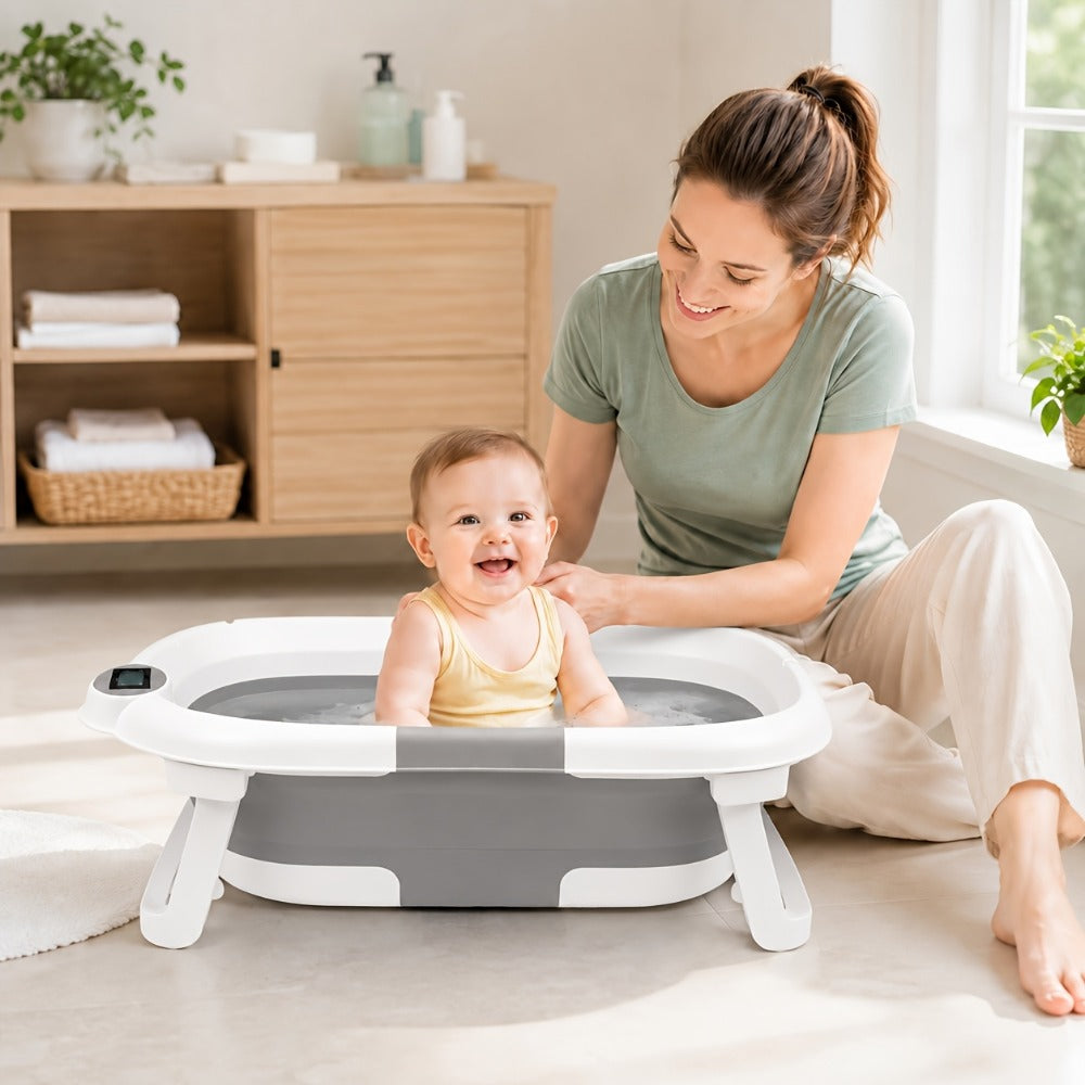 Baby Bathtub - Portable Foldable Travel Soft 2917
