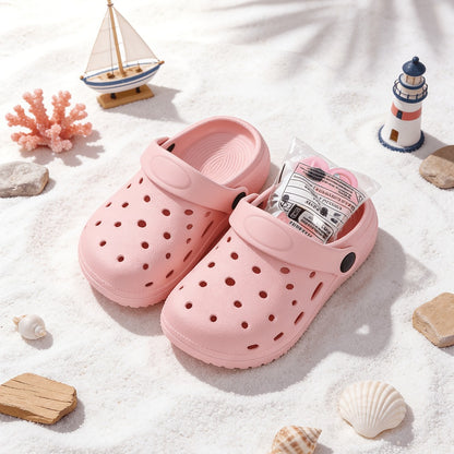 Boys Slippers - Breathable Mesh & Non-Slip Sole 360549