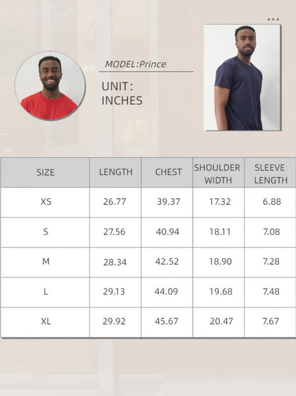 Men's Plaid Performance T-Shirt - Crew Neck