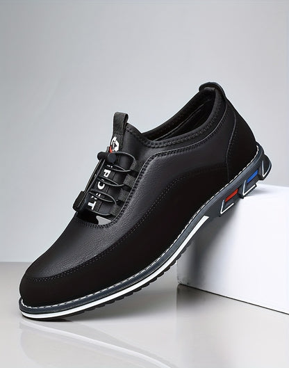 Men'S Plus Size Light Luxury Comfortable Business Casual Shoes, Trendy And Fashionable Wear-Resistant Rubber Sole Men'S Shoes 10598