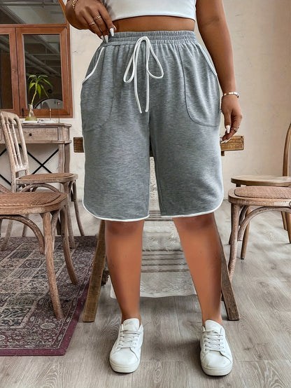 Women's Grey Shorts - product view 4