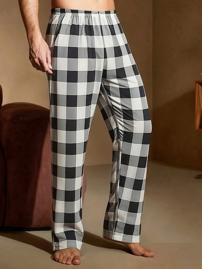 Men's Pajama Pants - Plaid Style 658405