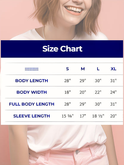 5-Item Collection 100% Crew Neck Cozy And Stylish T-Shirt - Gentle, Airy, Perfect for Gifting And Everyday Wear - Women'S Essential Apparel