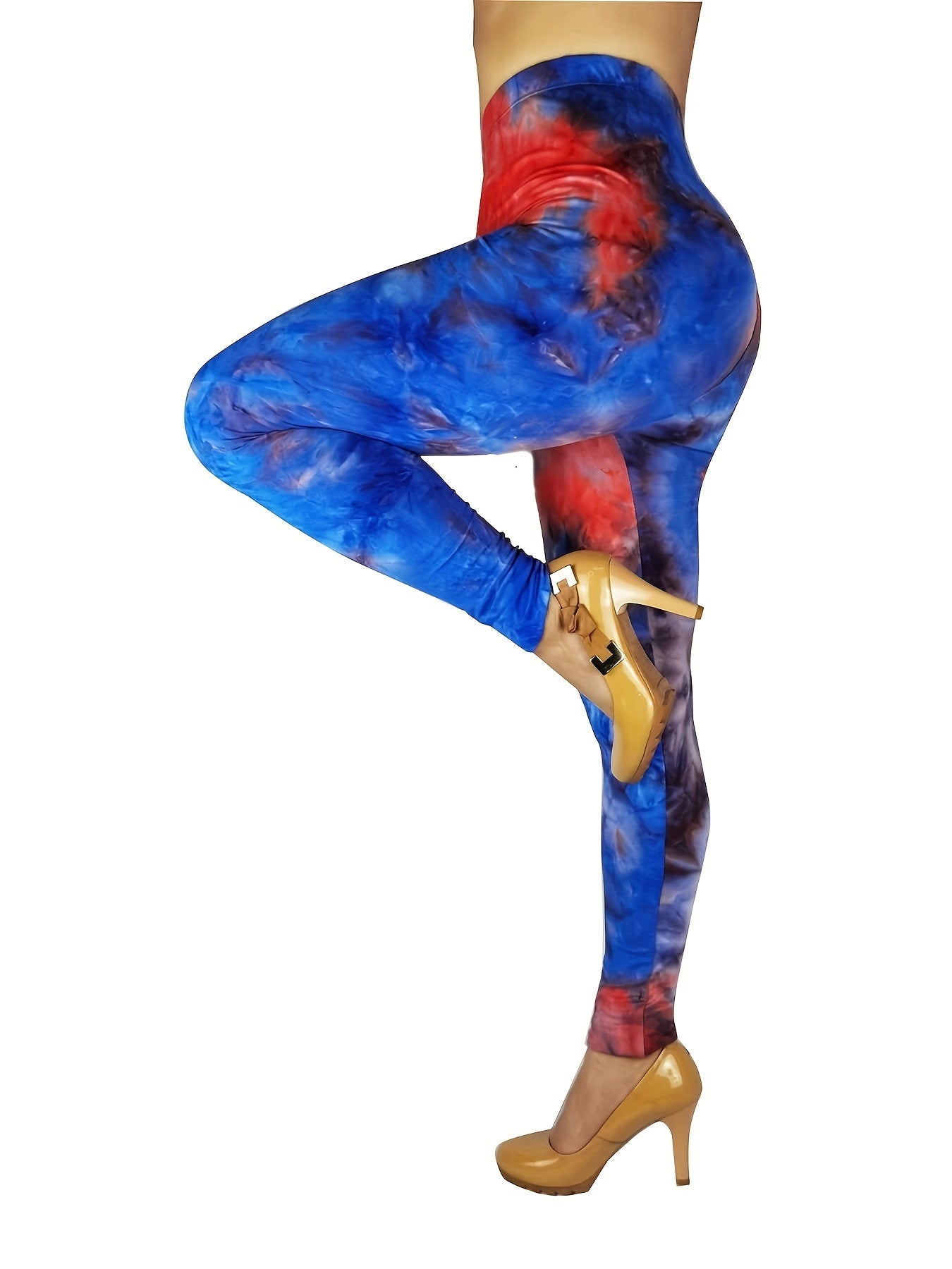Leggings For Women Buttery Soft Classic Tie Dye Yoga Leggings