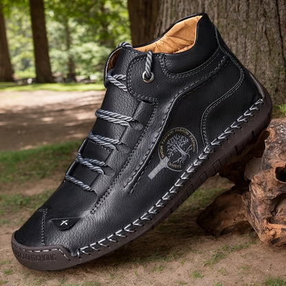 Ladies Handmade Seamless Slip-On Loafers with Fashionable Zipper Ankle Boots, Women Shoes, Sneakers