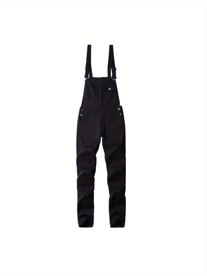 Men's Denim Overalls - Pocket Detail 500005
