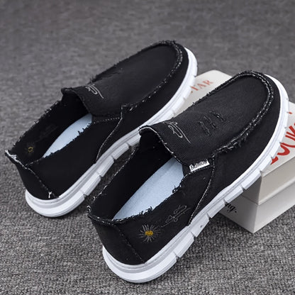 Men's Loafers & Flats - Breathable Mesh Lace-Up for Everyday Wear 161445