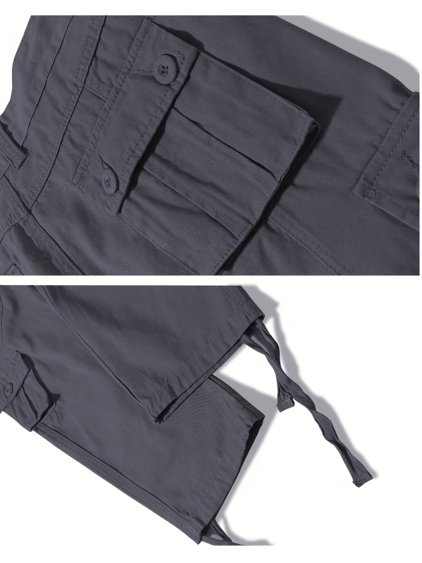 Men's Khaki 6-pocket Casual Pants