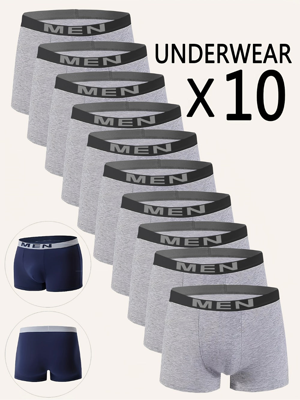 Men's Boxer Briefs - Versatile Style 639461