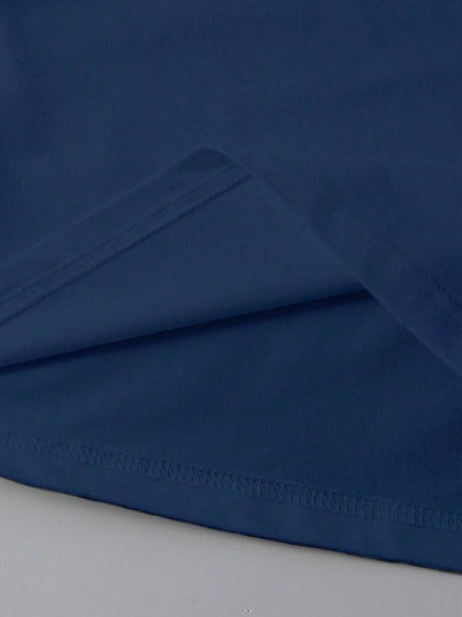 Unisex's Solid Color T-Shirt - Short Sleeve 322341