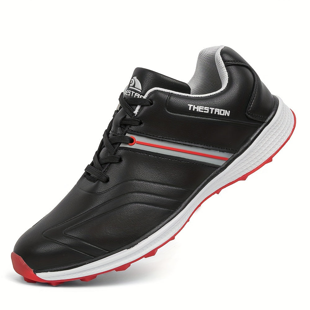 Professional Men'S Golf Shoes, Comfortable Golf Training Sneakers For All Seasons Outdoor