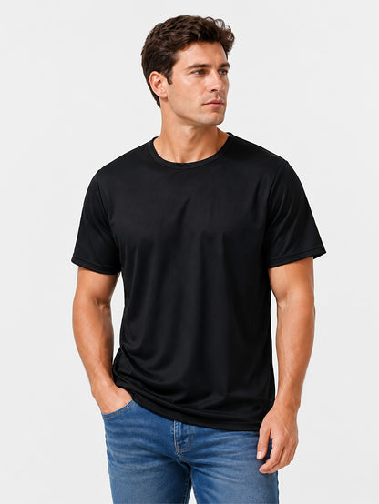 12pcs Unisex Men's And Women's Gym T Shirts, Moisture Wicking Quick Dry Short Sleeve Crew Neck Tees, Loose Fit Breathable Athletic Shirts for Workout, Training And Daily Rotation, Multi Pc Value Set, Camisetas Para Hombre