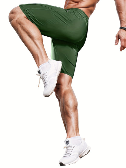 Men's Quick Dry Sports Shorts Summer Breathable Fitness Running Training Pants