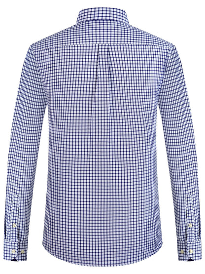 Men'S Long Sleeve Shirt with Classic Stripes, Ideal for Business Formal Events, Perfect Gift for Him