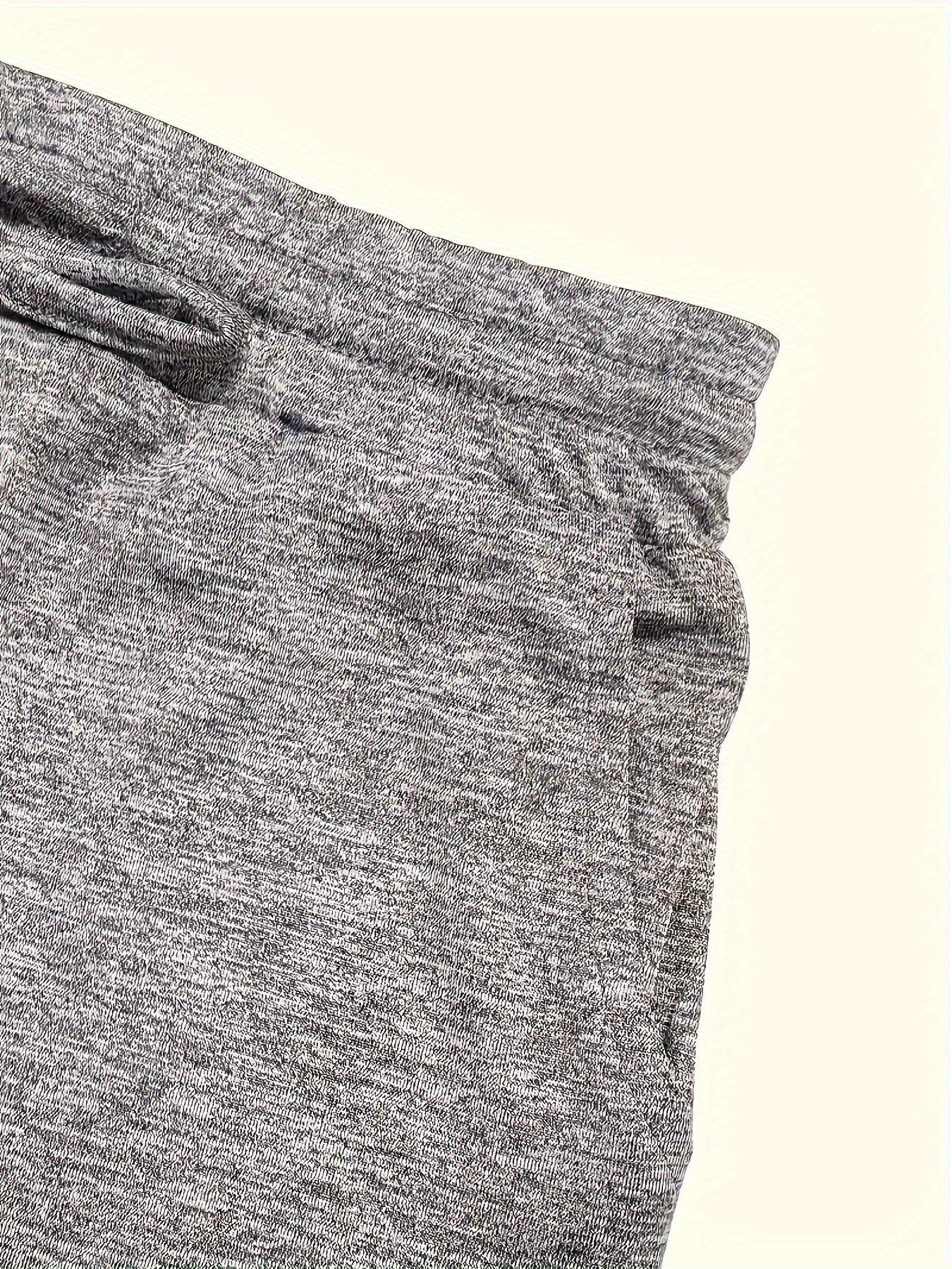 2pcs Solid-color Casual Pocket Women'S Shorts With Adjustable Drawstrings - Spring, Summer And Autumn Lightweight And Breathable Fabric, Machine Washable, Suitable For Home And Daily Wear, Seasonal Fashion, Soft Texture
