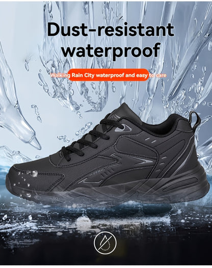 Men'S New Four-Season Sports Shoes, Thick-Soled, Height-Increasing, Lightweight, Soft Sole, Non-Slip, Breathable, Versatile Trendy Outdoor Running Shoes, Large Size Student Casual Shoes