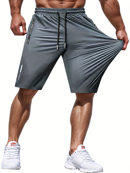 Men's Quick Dry Sports Shorts Summer Breathable Fitness Running Training Pants