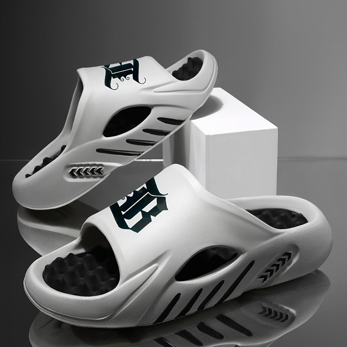 Men'S Summer Sandals, Casual Breathable Sports Sandals, Beach Slippers