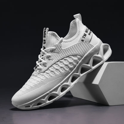 Breathable Non Slip Blade Tennis Walking Shoes - Womens Running Fashion Sneakers Gym Sports Work Trainers