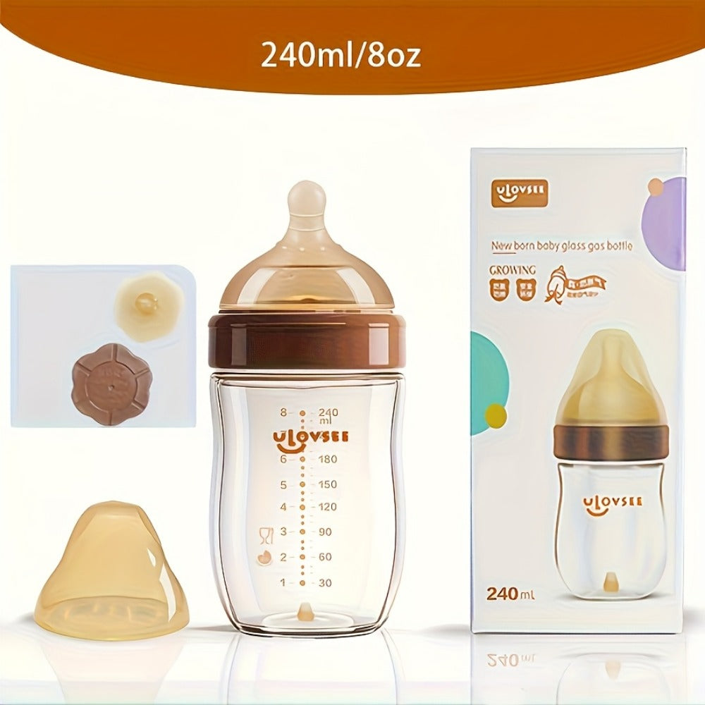 Baby Bottle - Glass 4Oz 8Oz Borosilicate