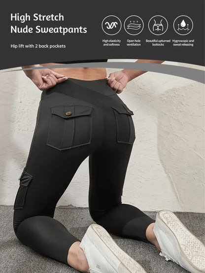 5 Pairs of Women'S Cargo Pants, Popular Products for All Seasons. Slim And Breathable Travel Pants, Quick-Drying Fabric, High-Waist Design, Four-Way Elasticity. Suitable For, Daily Wear, Work, And As Women'S Clothing for Mother'S Day