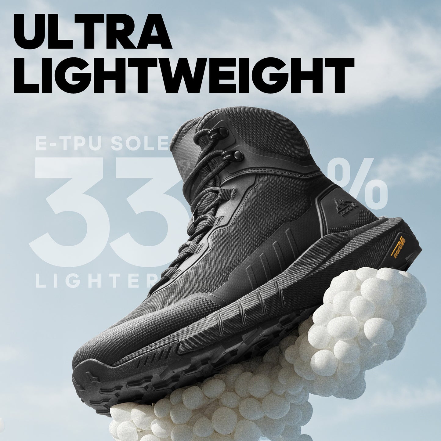 Men's Tactical Hiking Boot Lightweight Cushion Sole Boots for Work All Day Side Zipper Motorcycle Combat Boot 8 Inches