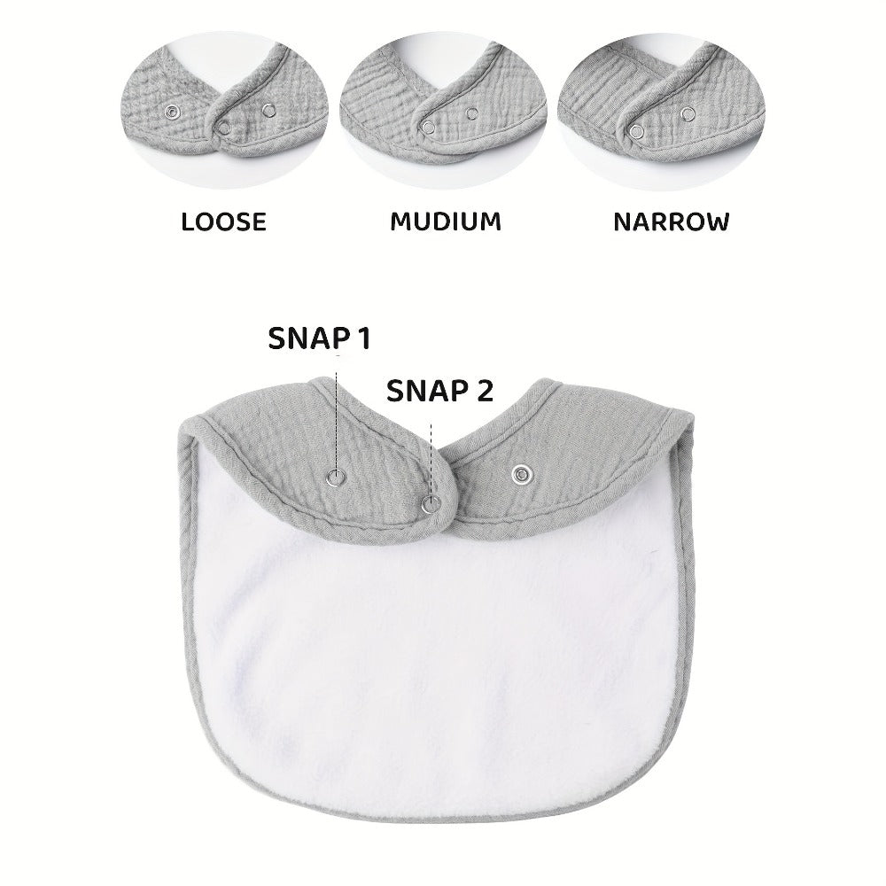 Baby Bib Set - Soft Absorbent Multipack Style 6565