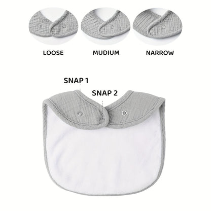 Baby Bib Set - Soft Absorbent Multipack Style 6565