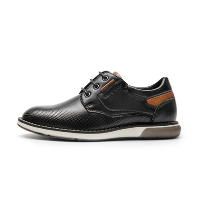 Boy's Lightweight & Anti-Slip Casual Dress Oxford Comfortable, Breathable and Durable Uniform Formal Fashion Sneaker Shoes