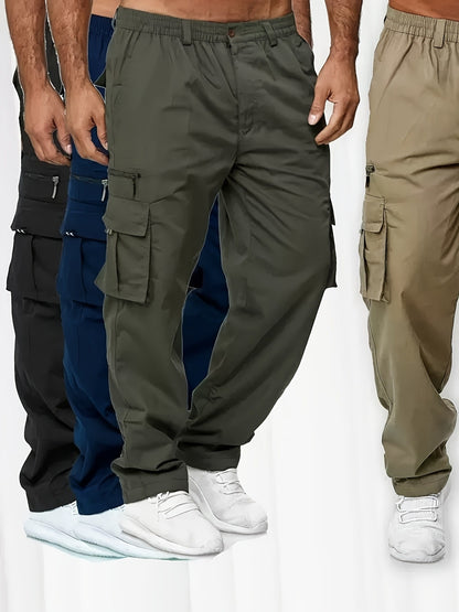 2025 Men'S Flex Stretch Cargo Pants