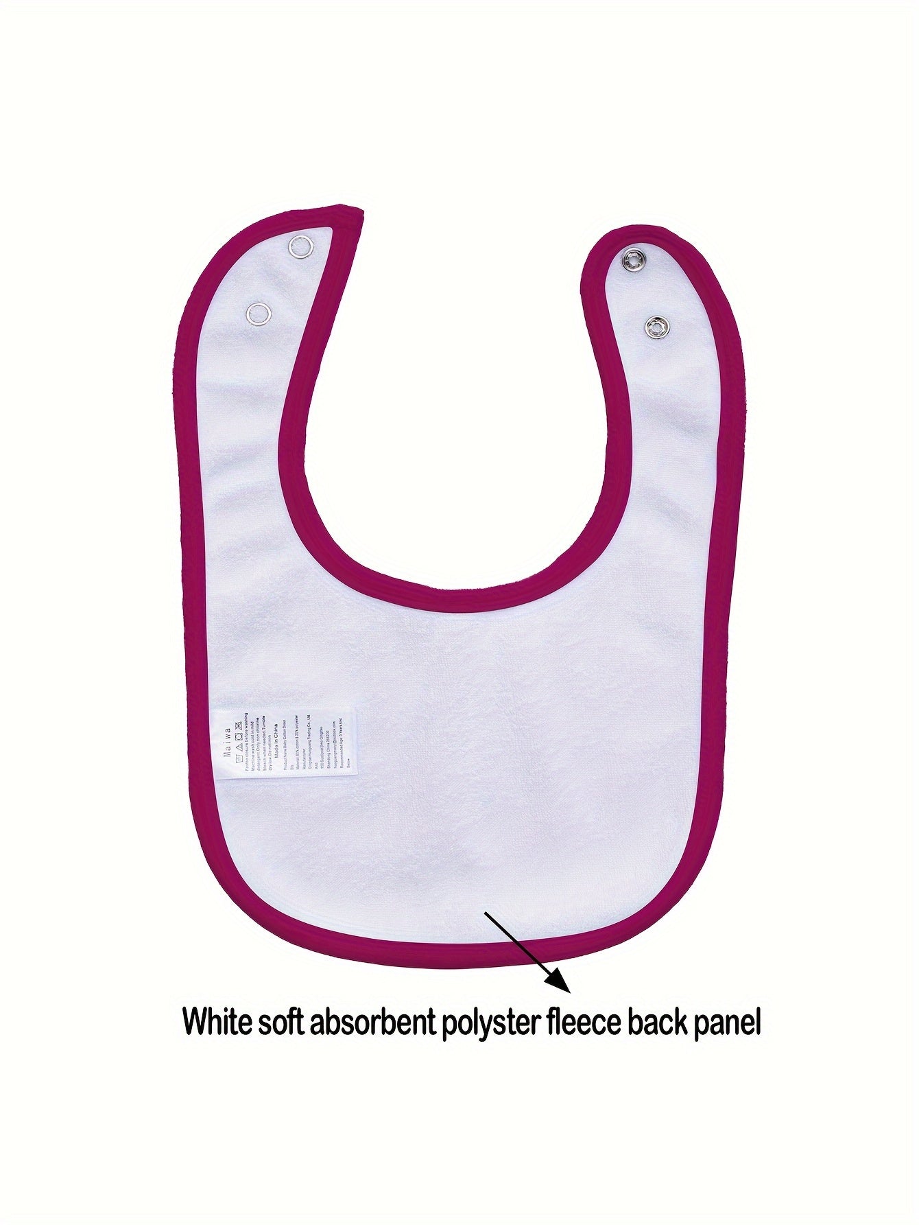 10pcs Four-Layer Absorbent Muslin Baby Bibs with Adjustable Snap Buttons for Boys And Girls for Feeding Drool And Eating Bibs, Perfect for Outdoor