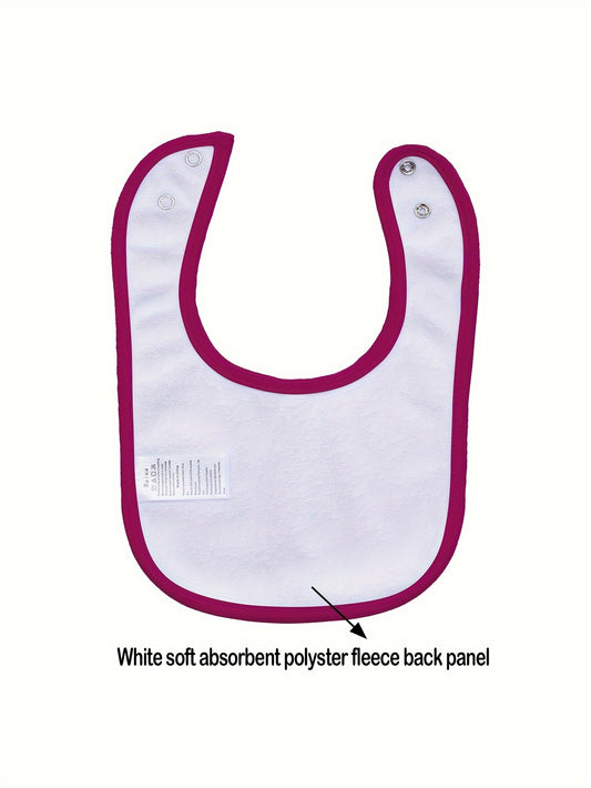 10pcs Four-Layer Absorbent Muslin Baby Bibs with Adjustable Snap Buttons for Boys And Girls for Feeding Drool And Eating Bibs, Perfect for Outdoor