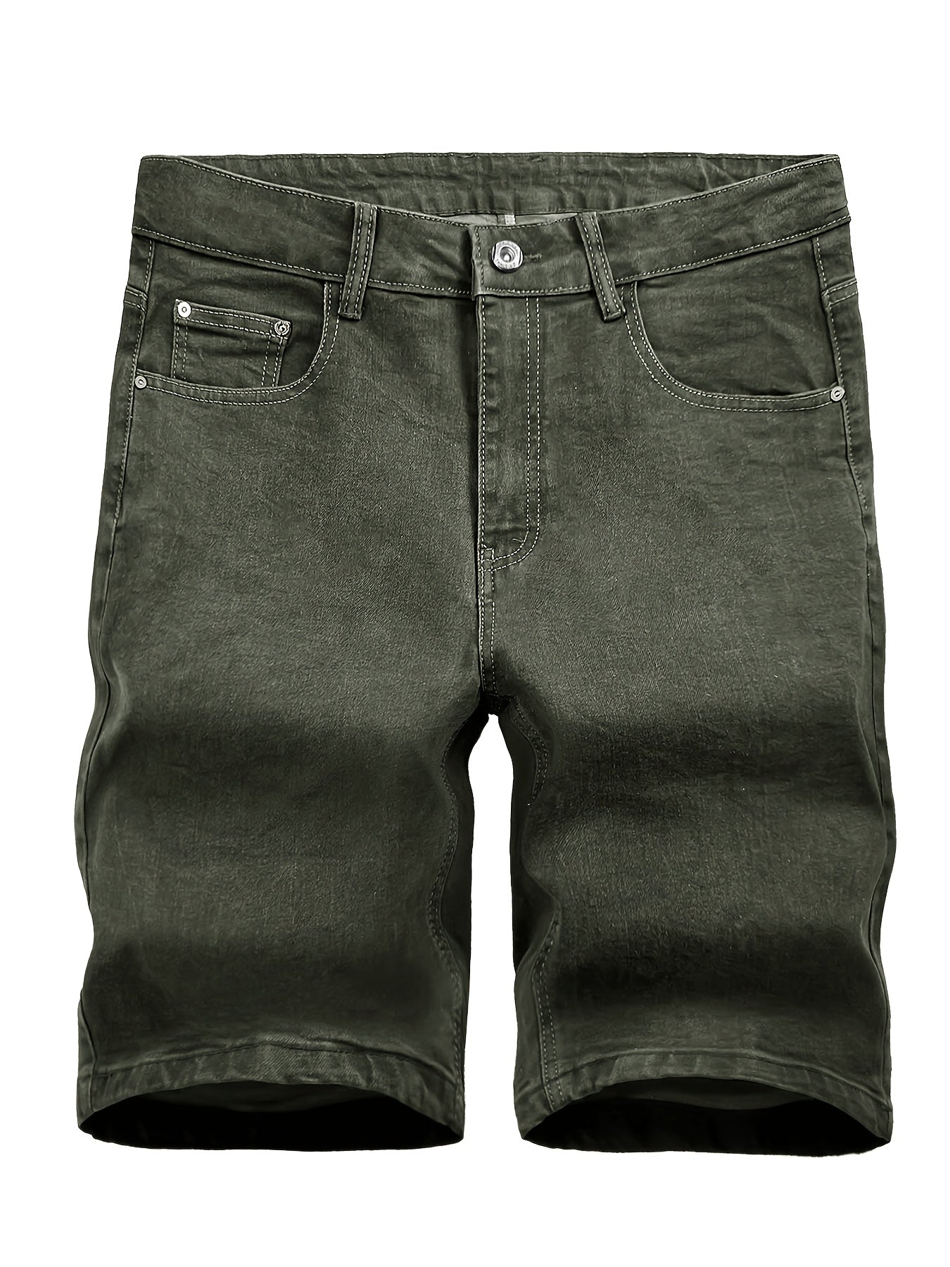 3-pack Men'S Jeans - Trendy Ripped Denim Shorts - Stylish, Versatile, Slim Fit, Casual Pants - New - Perfect For Outdoor Camping And Sports