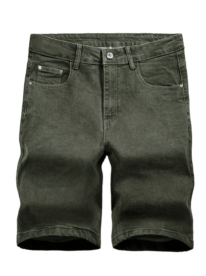 3-pack Men'S Jeans - Trendy Ripped Denim Shorts - Stylish, Versatile, Slim Fit, Casual Pants - New - Perfect For Outdoor Camping And Sports