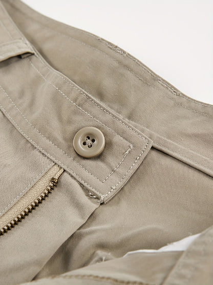Men's Cargo Pants - Regular Fit With Pockets