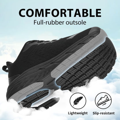 Men's Sneakers - Non-Slip Sole & Breathable Comfort