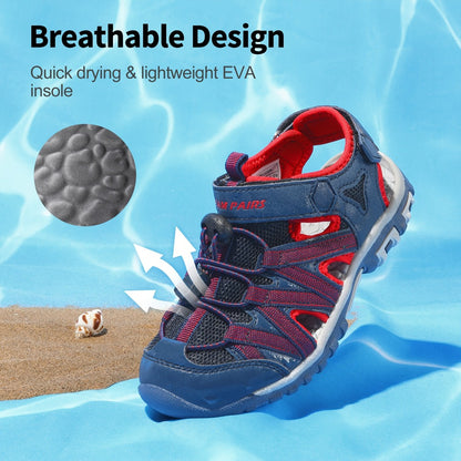 Kids' Sport Sandals - Breathable Mesh & Cushioned Comfort 063333