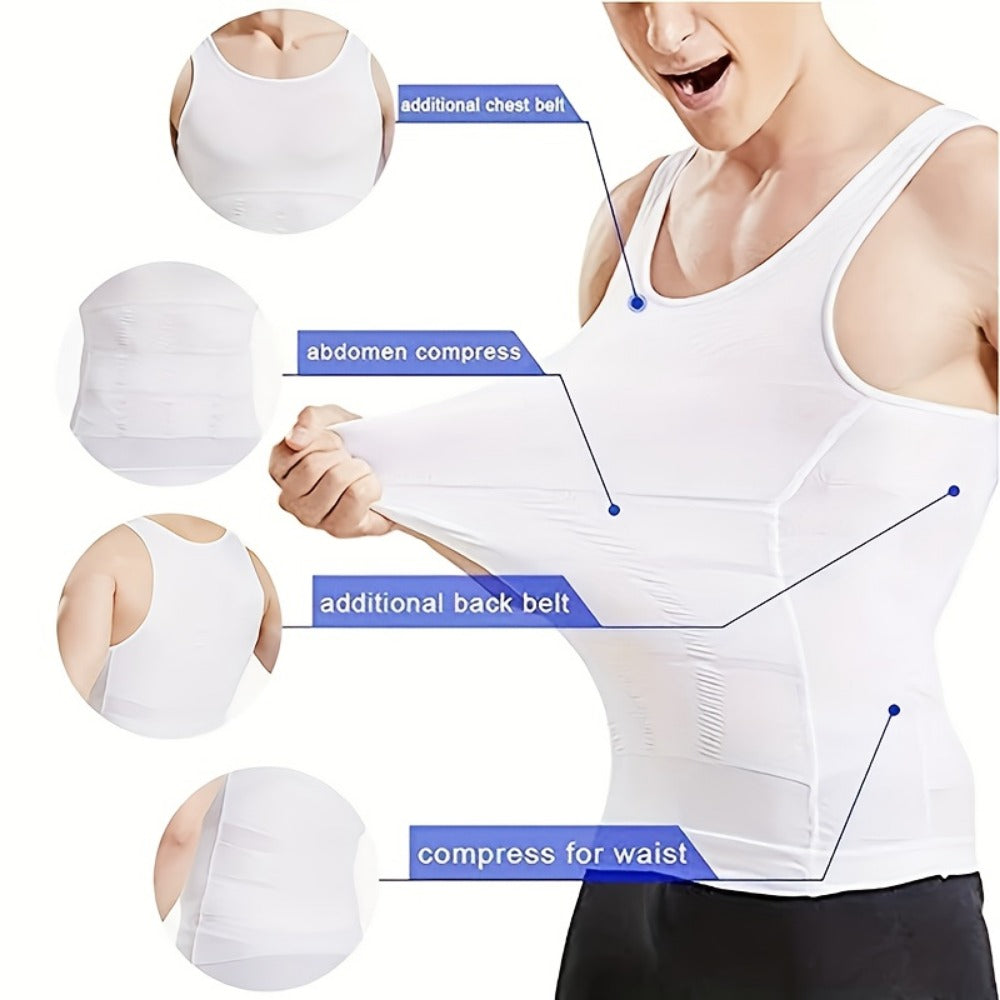 Men's Two-Piece Outfit Set - Sleeveless 262053