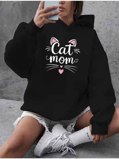 women's hoodie - Holiday Party Outfit - Soft Everyday Fall Tops - Machine Washable Casual Pullover sweatshirt