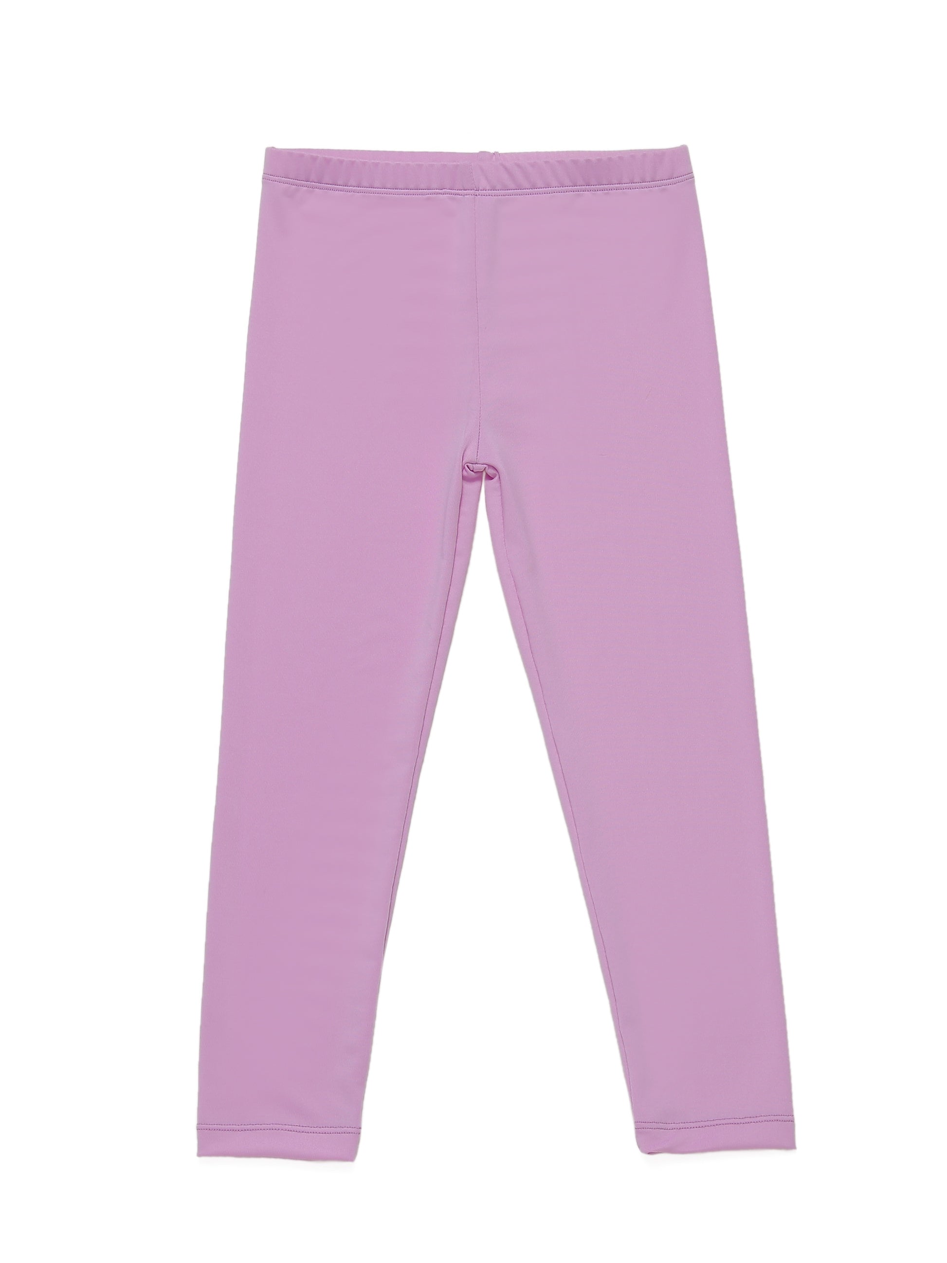 Girls' Black + Big Red + Deep Purple + Dark Green + Navy Blue + Light Pink + Deep Pink + Light Violet + Light Celadon + Yellow Leggings - product view 10
