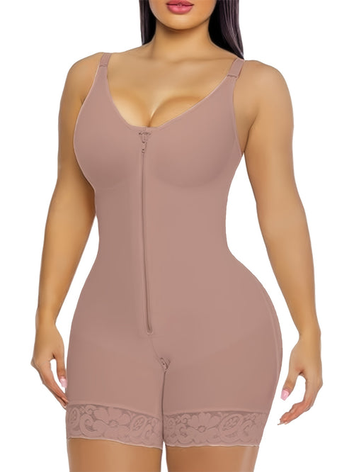 Women's Sports Yoga Shaper: Tummy-Tucking, Butt-Lifting, And Body-Sculpting Pants with Zipper, Detachable Straps, And Zipper Crotch; Gym And Casual Workout Tummy-Tucking Shaper; Top Summer Choice for Tummy Control; Waist And Abdominal Shaping Band